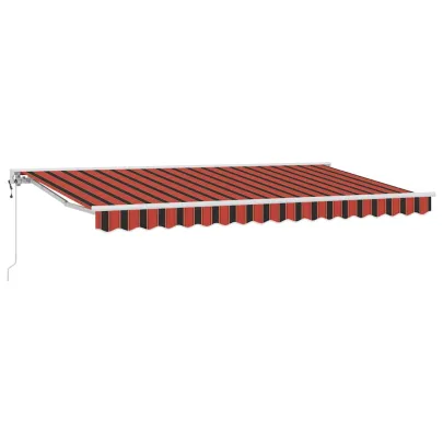 Cortină Retractabilă Manuală Albastru Marin 350x200 cm