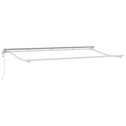 Cortină Retractabilă Manuală Albastru Marin 350x200 cm