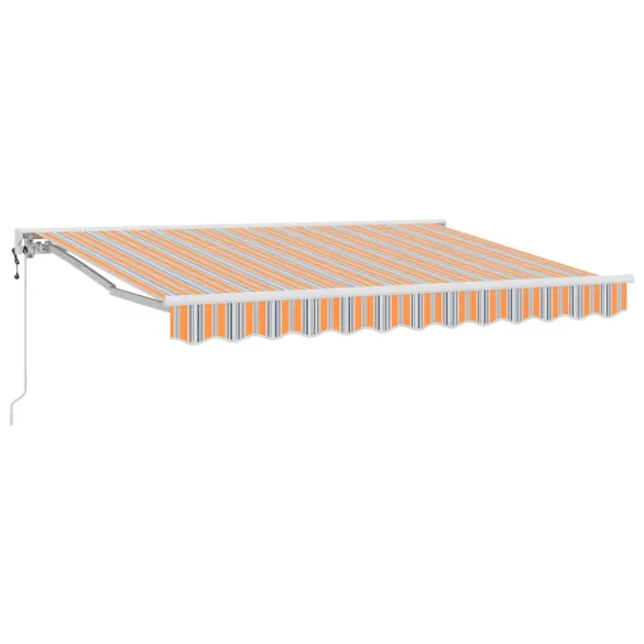 Cortină Retractabilă Manuală Albastru Marin 350x200 cm | Tesatura