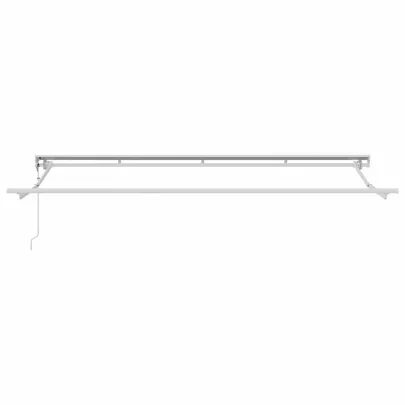 Cortină Retractabilă Manuală 400x200 cm Aluminiu