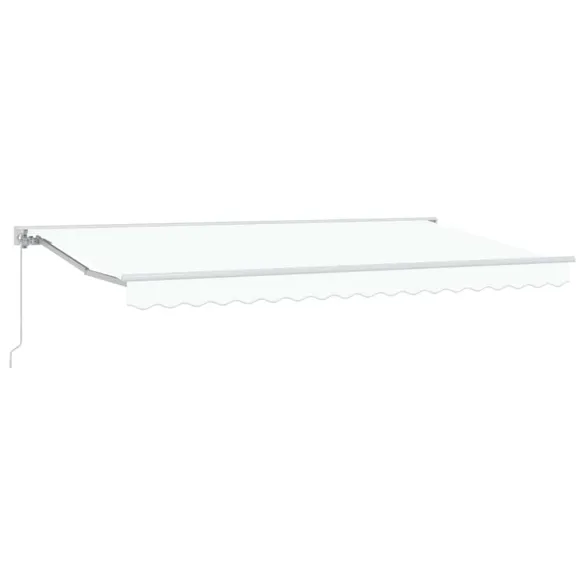 Cortină Retractabilă Manuală Albă 400x200 cm - Livrare Gratuită
