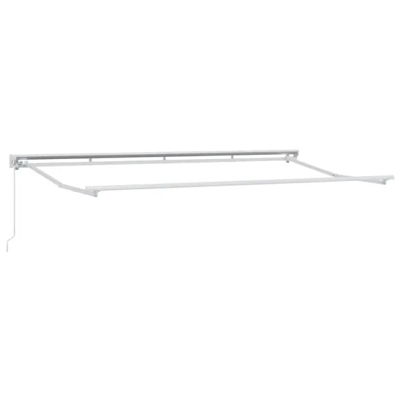 Cortină Retractabilă Manuală Albă 400x200 cm - Livrare Gratuită