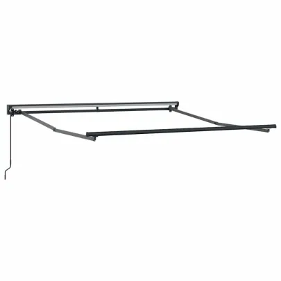 Cortină Retractabilă Manuală Crem 300x250 cm Poliester