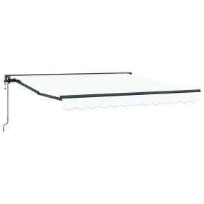 Cortină Retractabilă Manuală Albă 300x250 cm | Livrare Gratuită 2