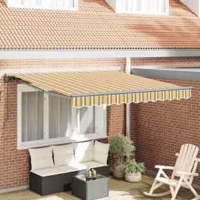 Cortină Retractabilă Manuală Albastru Marin 350x250 cm