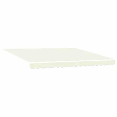 Cortină Retractabilă Manuală Crem 400x300 cm - Ușoară și Rezistentă