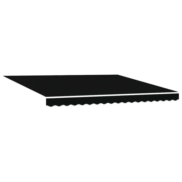 Cortină Retractabilă Manuală Negru 400x300 cm | Livrare Gratuită