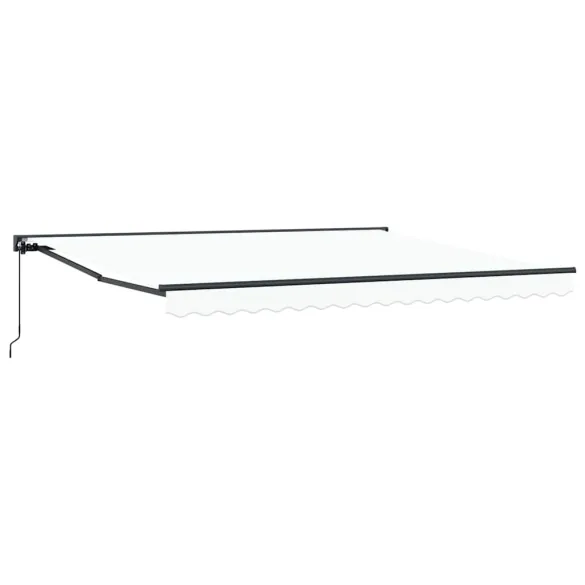 Cortină Retractabilă Manuală Albă 400x300 cm | UMBRĂ