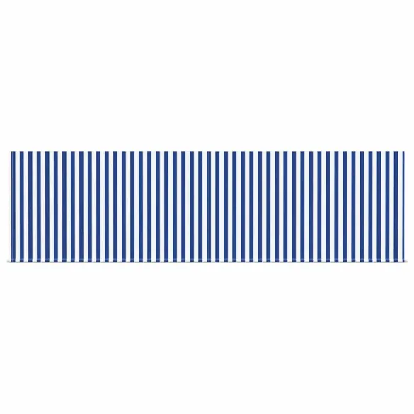 Cortină Retractabilă Albastru-Alb | Livrare Gratuită