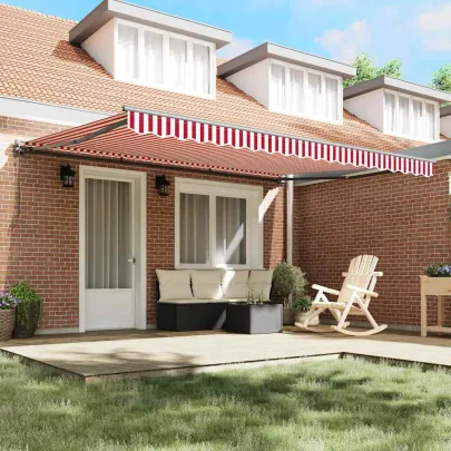 Cortină Retractabilă Manuală pentru Grădină și Balcon