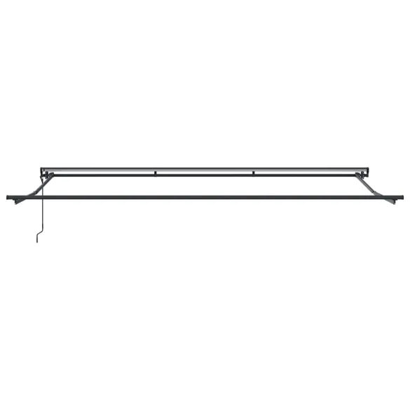 Cortină Retractabilă Manuală Portocalie-Maró 500x300 cm