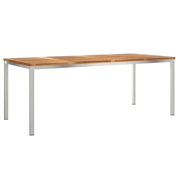 Set Dining Grădină 7 Piese Lemn Tec | Livrare Gratuită