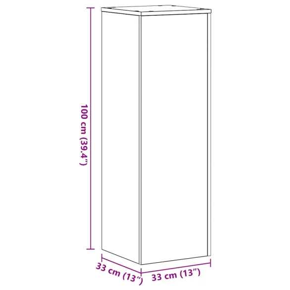 Suporturi Plante Lemn Imitat - Decor Interior Modern