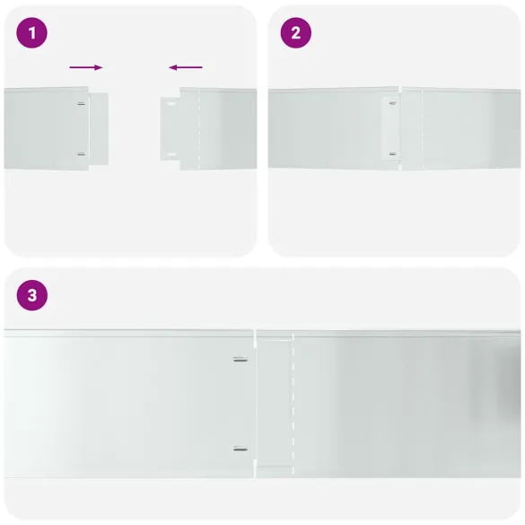 Îngrădiri Gazon Flexibile Oțel Galvanizat | 20 bucăți