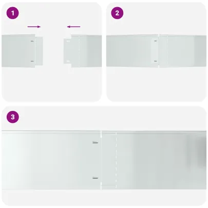 Îngrădiri Gazon Flexibile Oțel Galvanizat | 20 bucăți