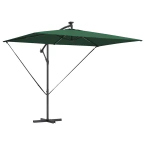 Parasol Banana cu Brațe, Verde, 3x2m - Livrare Gratuită 2