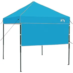 Cort cu Copertină Albastru 200x200 cm - Livrare Gratuită 2