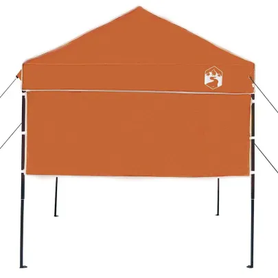 Cort cu Copertină Portocaliu 200x200 cm - Livrare Gratuită