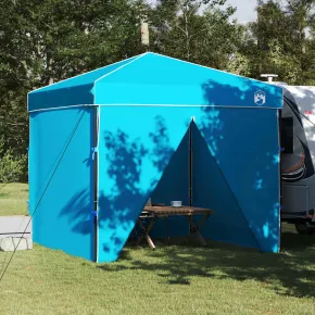 Cort Pop-up Albastru 250x250cm - Livrare Gratuită