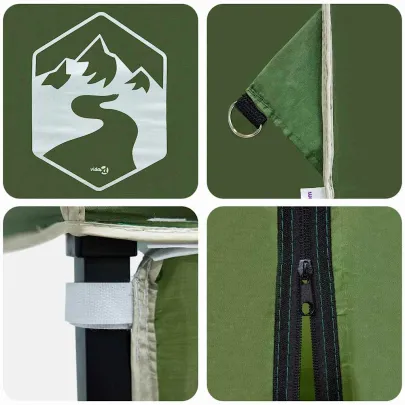 Cort Pop-up Verde 250x250 cm - Livrare Gratuită | Comandă Acum