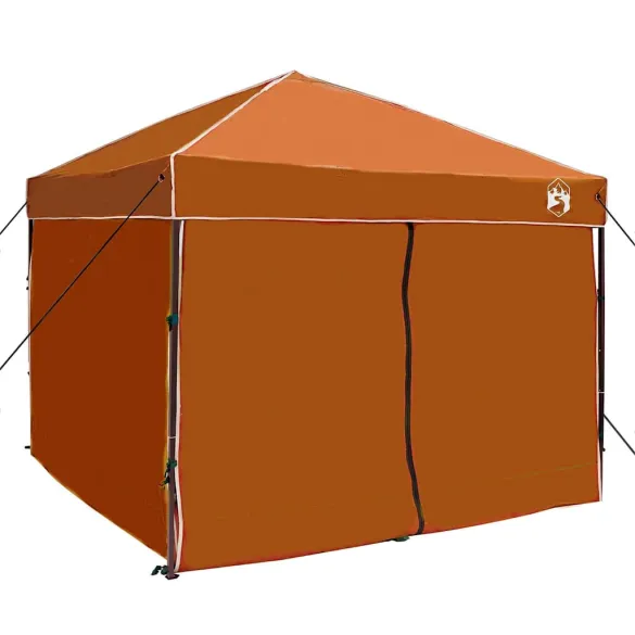 Cort Pop-up Portocaliu 250x250 cm - Livrare Gratuită