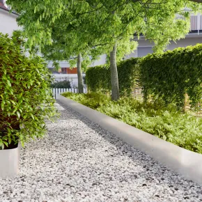 Borduri Gazon Oțel Inoxidabil 20 buc - 25x103 cm