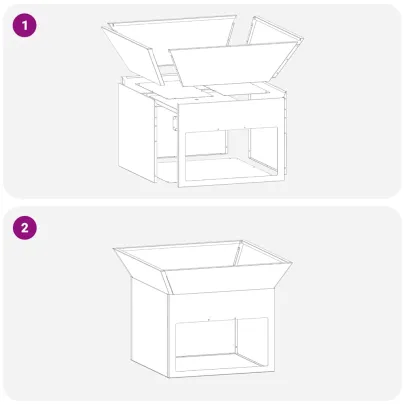 Cuptor Foc Exterior Negru Oțel - Livrare Gratuită