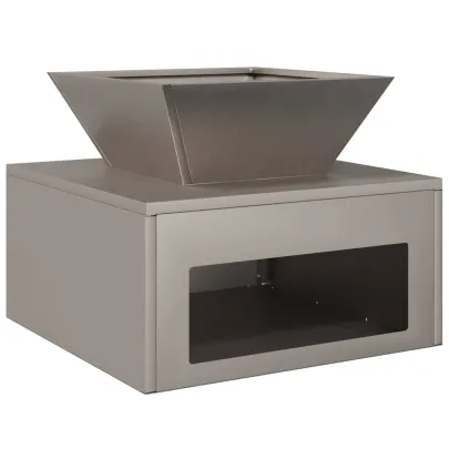 Gratar Oțel Corten 50x50 cm - Livrare Gratuita