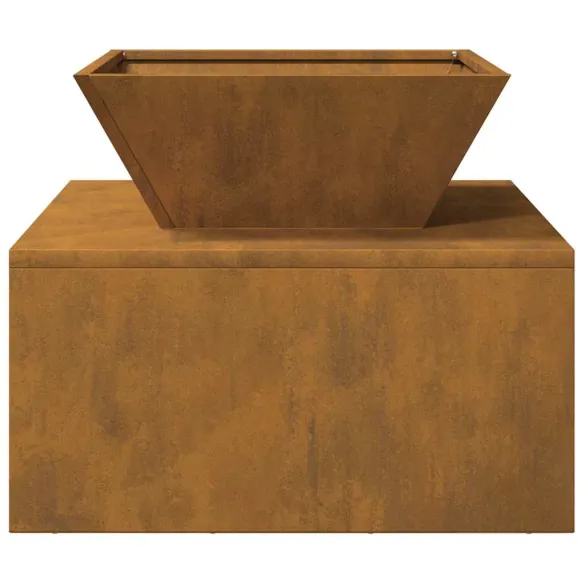 Gratar Oțel Corten 50x50 cm - Livrare Gratuita Gratar Oțel Corten 50x50 cm - Livrare Gratuita