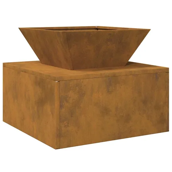 Gratar Oțel Corten 50x50 cm - Livrare Gratuita Gratar Oțel Corten 50x50 cm - Livrare Gratuita