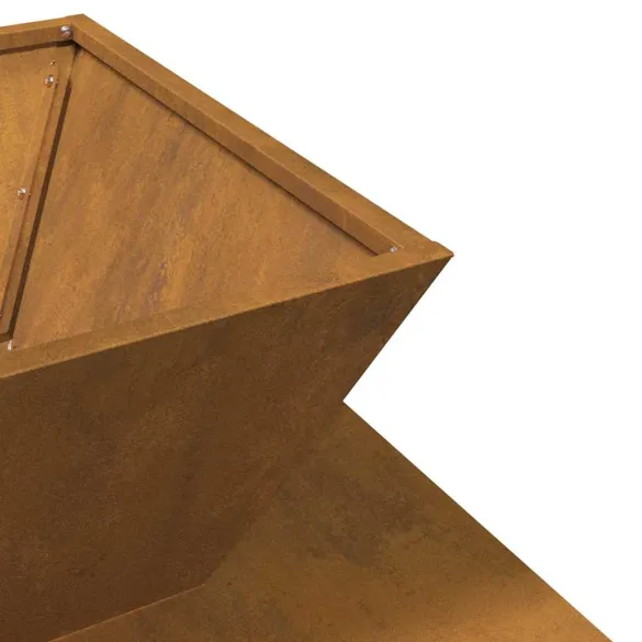 Gratar Oțel Corten 50x50 cm - Livrare Gratuita Gratar Oțel Corten 50x50 cm - Livrare Gratuita