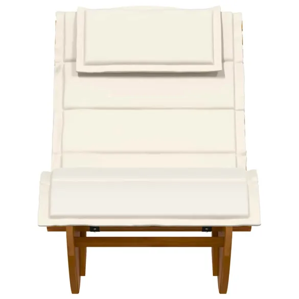 Șezlonguri Balansoar Lemn Acacia | Set 2 buc | Livrare Gratuită