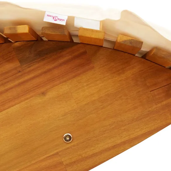 Șezlonguri Balansoar Lemn Acacia | Set 2 buc | Livrare Gratuită