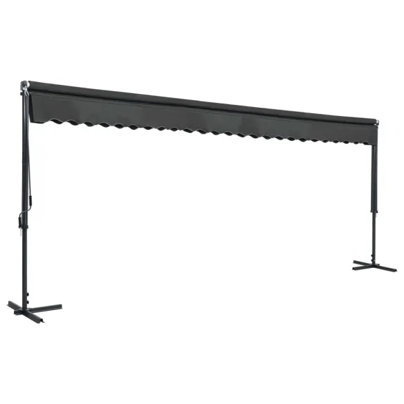 Copertină Independentă Antracit 6x3m - Rezistentă la UV Copertină Independentă Antracit 6x3m - Rezistentă la UV