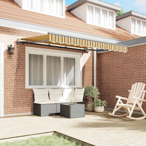 Cortină Retractabilă Manuală - UMBRĂ PERFECTĂ în Grădină