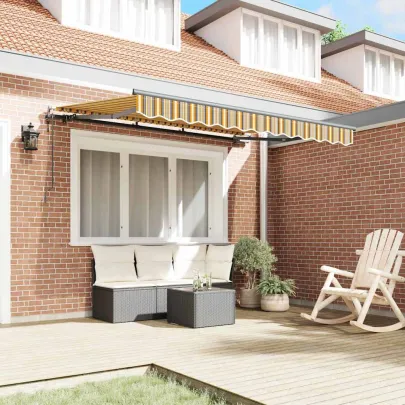 Cortină Retractabilă Manuală - UMBRĂ PERFECTĂ în Grădină