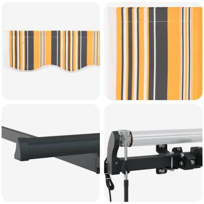 Cortină Retractabilă Manuală - UMBRĂ PERFECTĂ în Grădină