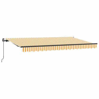 Cortină Retractabilă Manuală pentru Terasă și Grădină