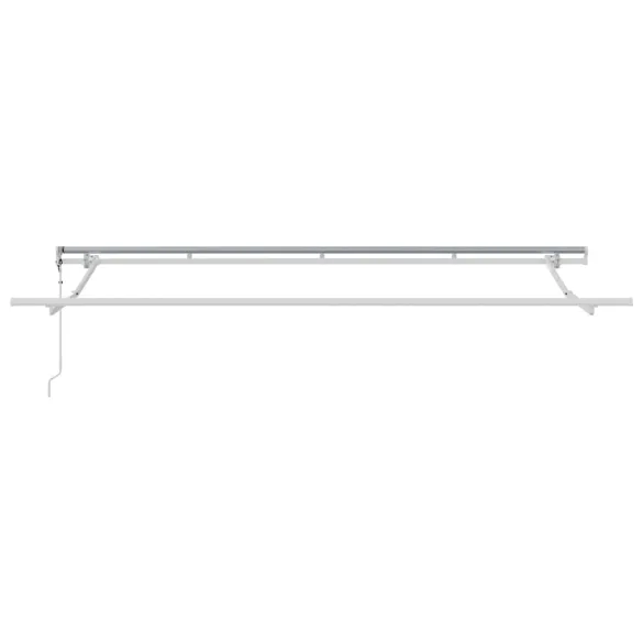 Cortină Retractabilă Manuală Galben-Alb | UMBRĂ Terasă