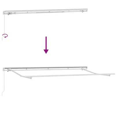 Cortină Retractabilă Manuală - Ușoară și Rezistentă | Livrare Gratuită