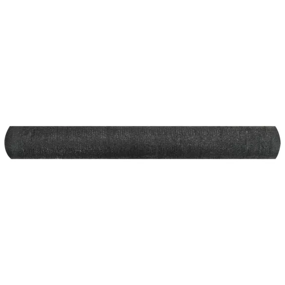 Plasă intimitate negru 2x25m HDPE 150g/m² | Livrare gratuită