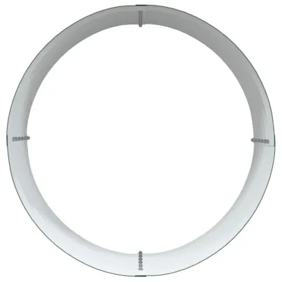 Pat Grădină Ridicat 80x80 cm Verde - Oțel | Livrare Gratuită