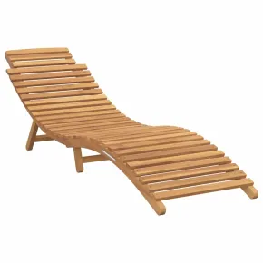 Șezlong Lemn Tec - Comfort și Durabilitate în Aer Liber 2