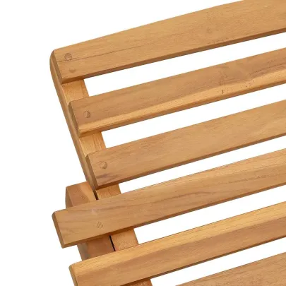 Șezlong Lemn Tec - Comfort și Durabilitate în Aer Liber