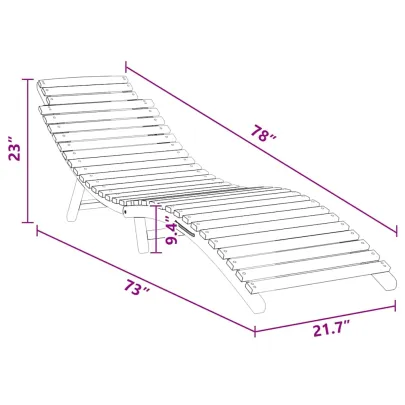 Șezlong Lemn Tec - Comfort și Durabilitate în Aer Liber