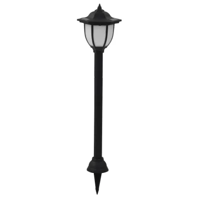 Lămpi Solare Exterior LED Negru - 3 bucăți | Livrare Gratuită