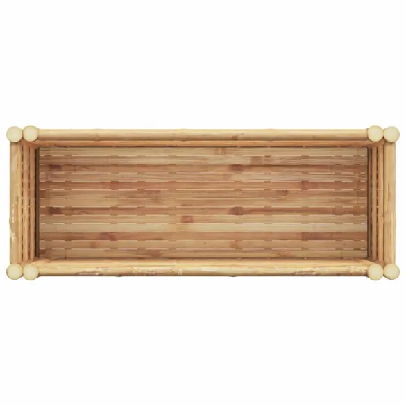 Strat Ridicat Bambus 90x35x70 cm | Livrare Gratuită