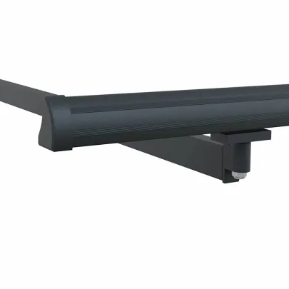 Copertină Manuală Antracit 4,5x3,5 m Metal | Livrare Gratuită