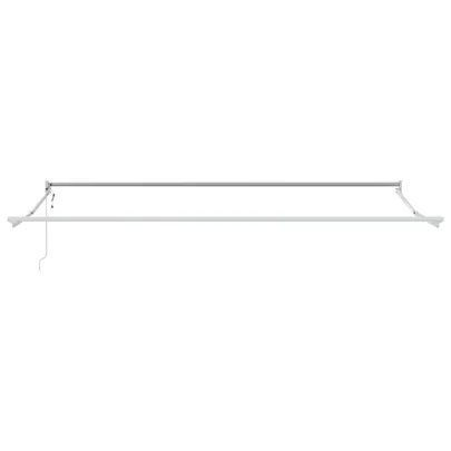 Copertină Manuală Albă 4x3m Metal | Livrare Gratuită