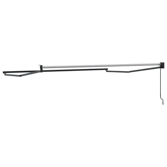 Copertină Manuală Antracit 3x2.5m Metal - Umbră și Protecție